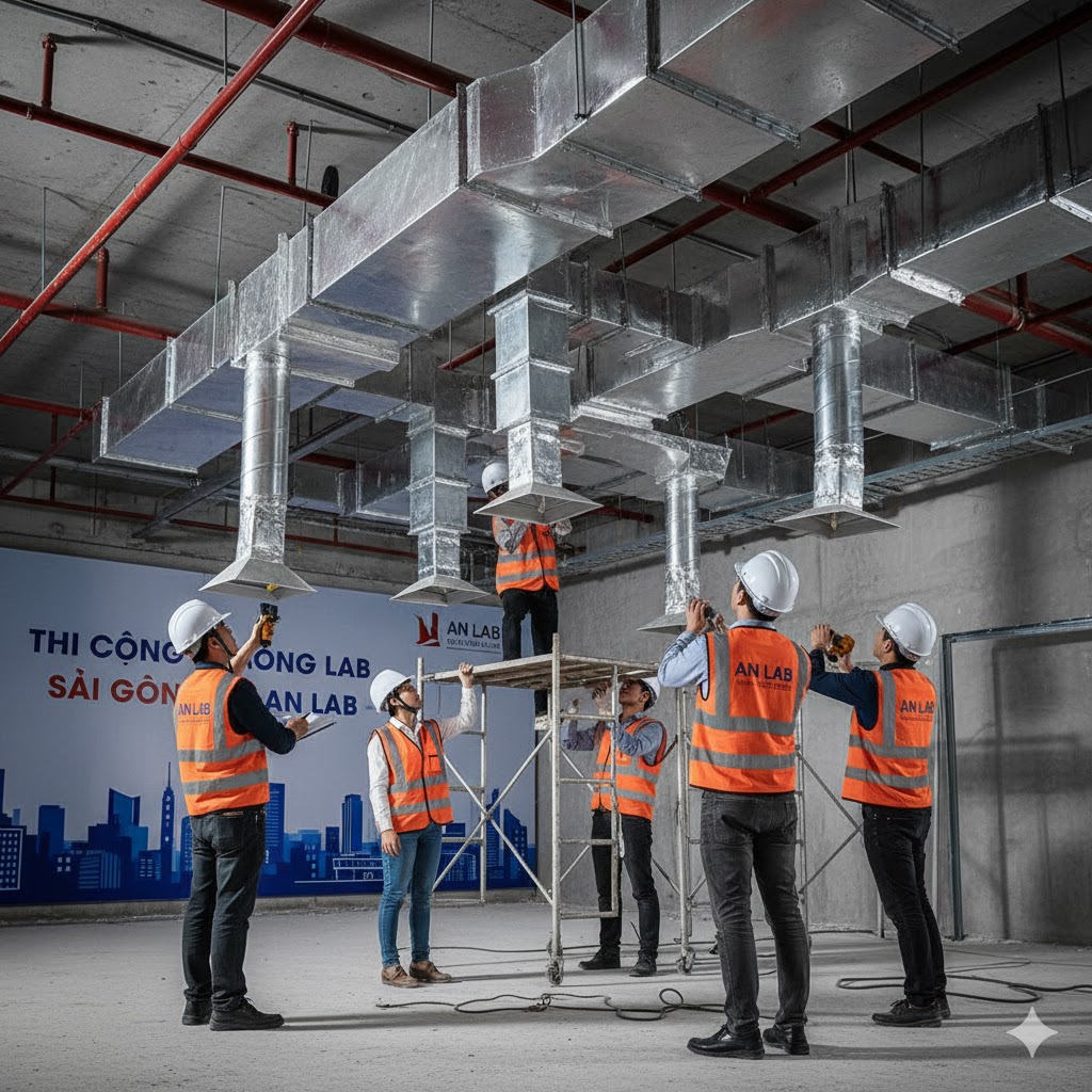 CHI PHÍ THI CÔNG PHÒNG LAB – CÁCH TỐI ƯU NGÂN SÁCH MÀ VẪN ĐẠT CHUẨN QUỐC TẾ CÙNG AN LAB
