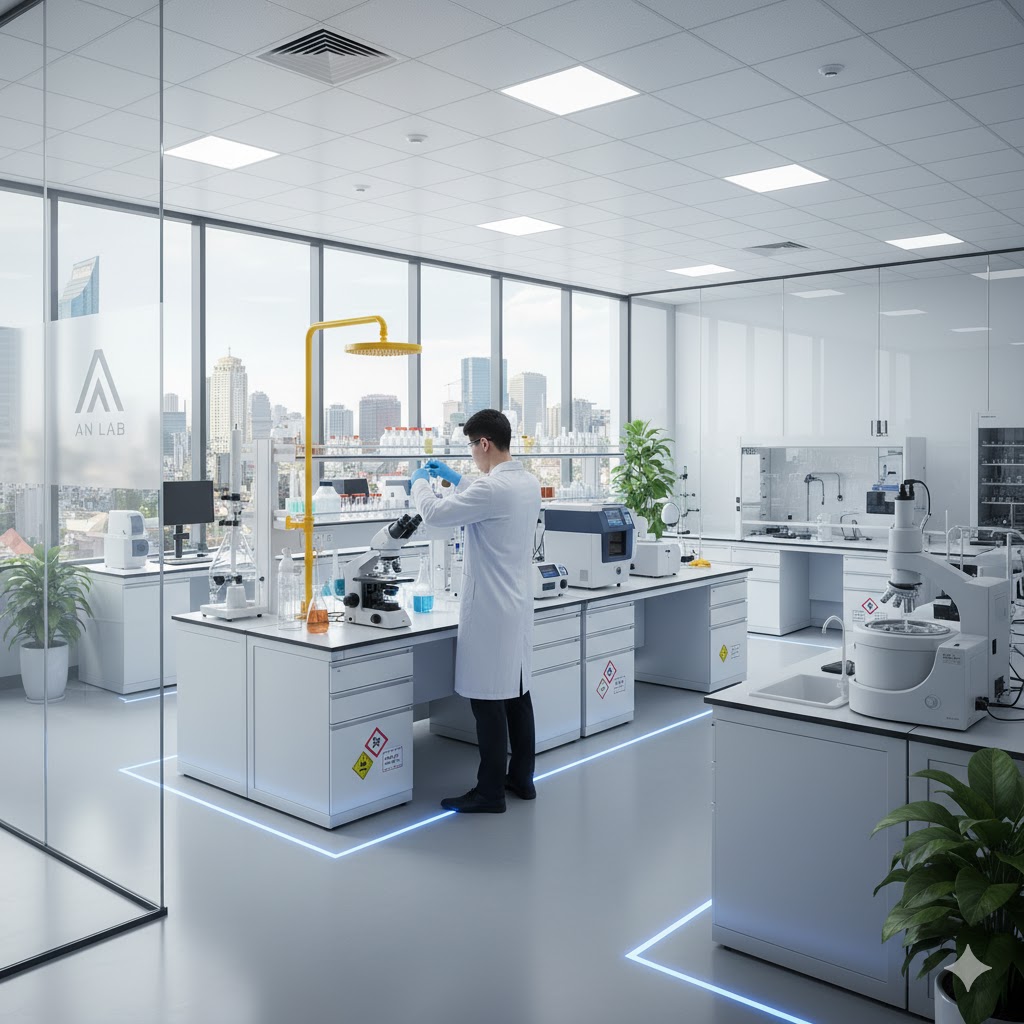 AN LAB – CẦU NỐI HỢP TÁC THI CÔNG PHÒNG LAB GIỮA VIỆT NAM VÀ TRUNG QUỐC