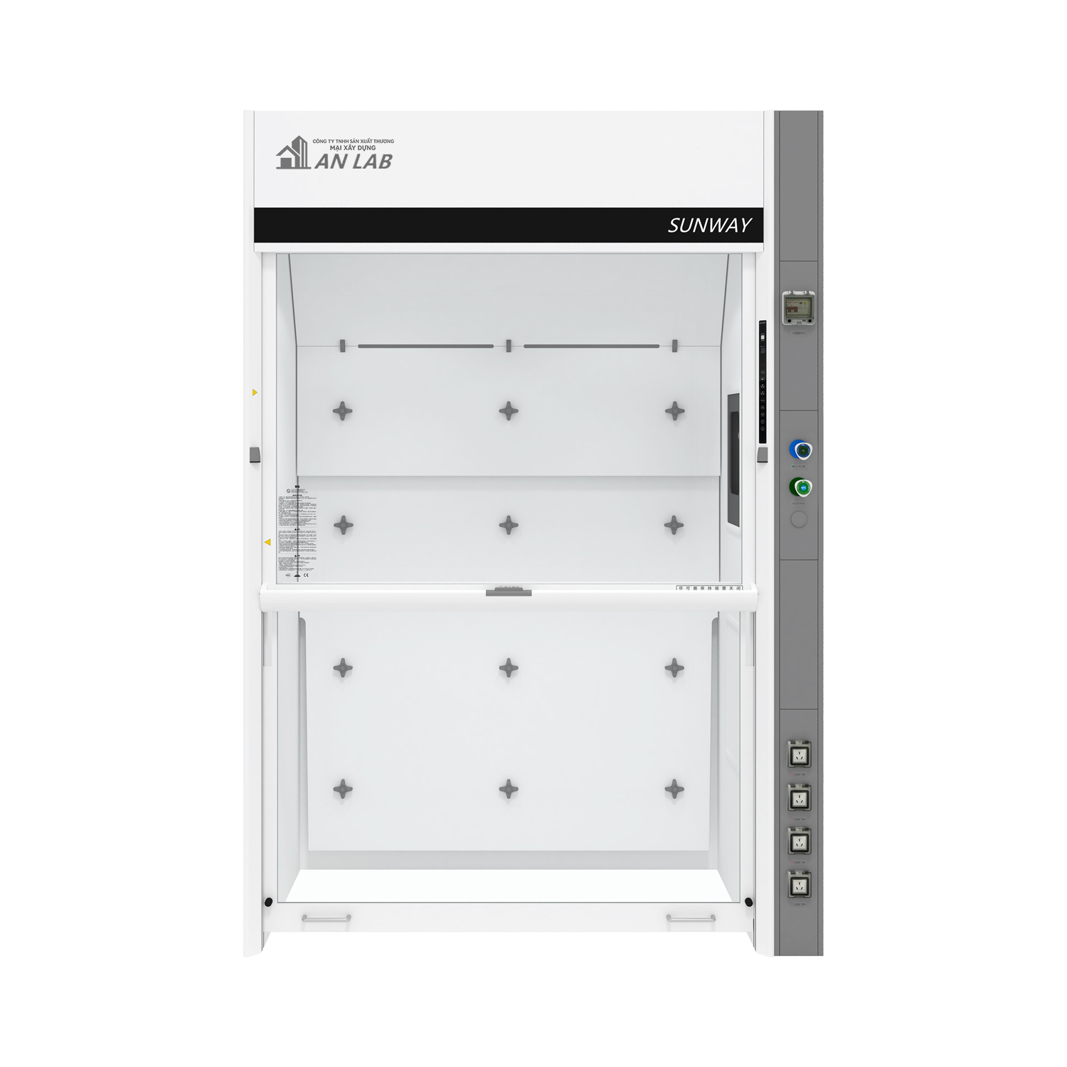 OR-2021 Tủ hút kiểu đứng bổ sung gió phiên bản OR-2021